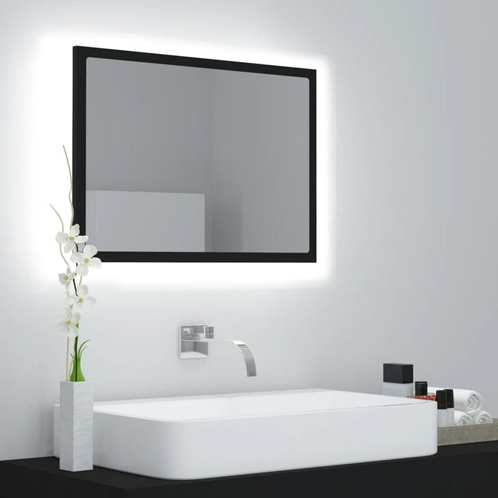 Oglindă De Baie Cu Led, , 60X8,5X37 Cm, Acril
