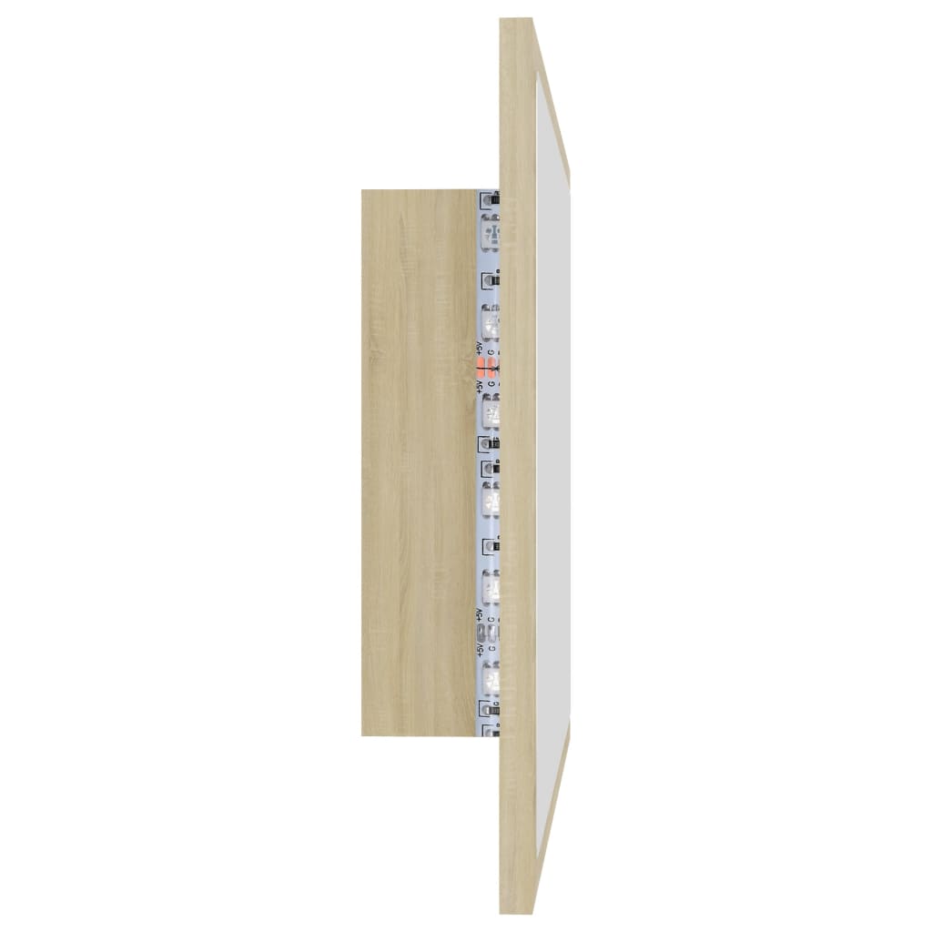 Oglindă De Baie Cu Led, , 60X8,5X37 Cm, Acril