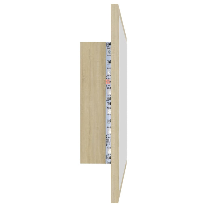Oglindă De Baie Cu Led, , 60X8,5X37 Cm, Acril