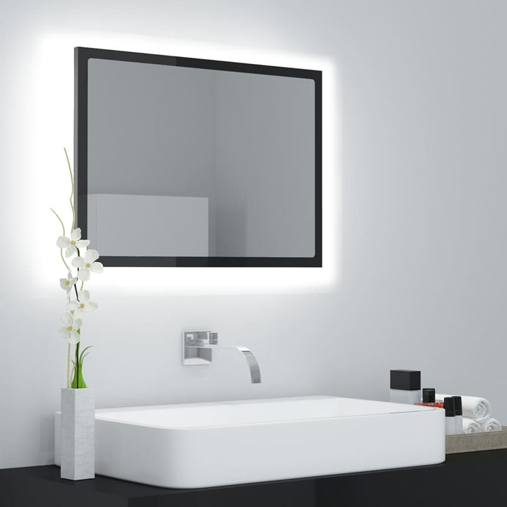 Oglindă De Baie Cu Led, , 60X8,5X37 Cm, Acril