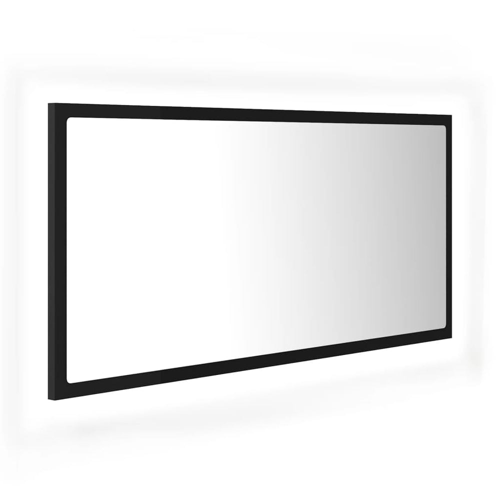 Oglindă De Baie Cu Led, , 90X8,5X37 Cm, Acril