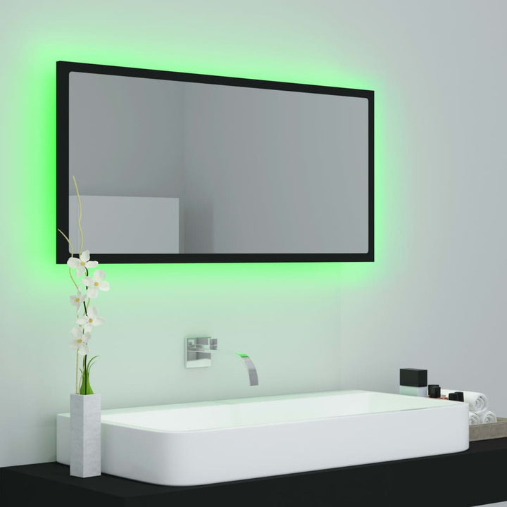 Oglindă De Baie Cu Led, , 90X8,5X37 Cm, Acril