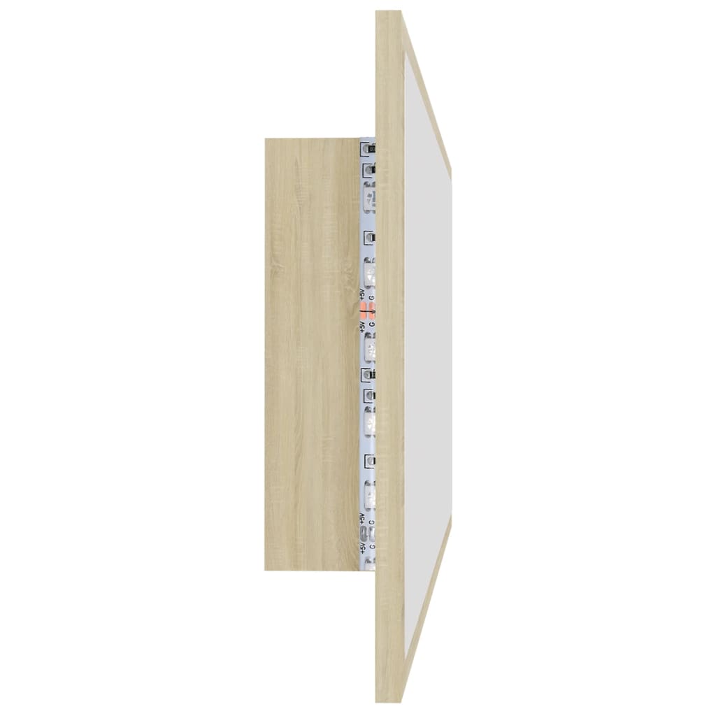 Oglindă De Baie Cu Led, , 100X8,5X37 Cm, Acril