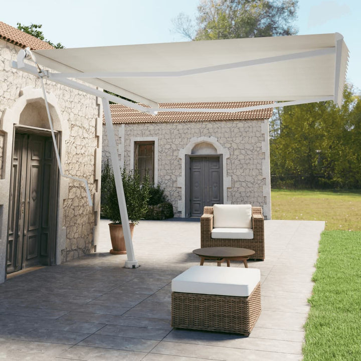 Set Stâlp Pentru Copertină, , , Fier