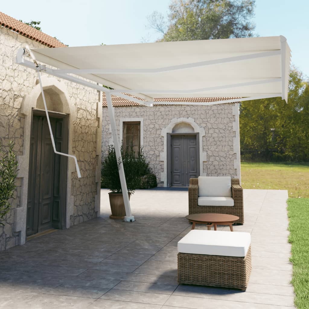 Set Stâlp Pentru Copertină, , , Fier
