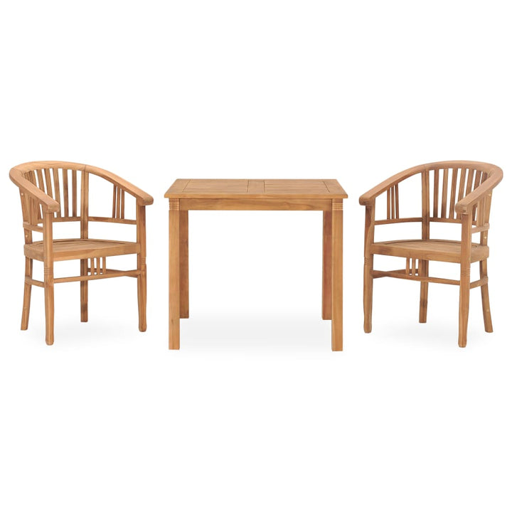 Set Mobilier De Grădină Cu Perne, 5 Piese, Lemn Masiv De Tec