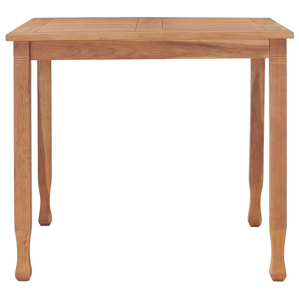 Set Mobilier De Grădină Cu Perne, 5 Piese, Lemn Masiv De Tec