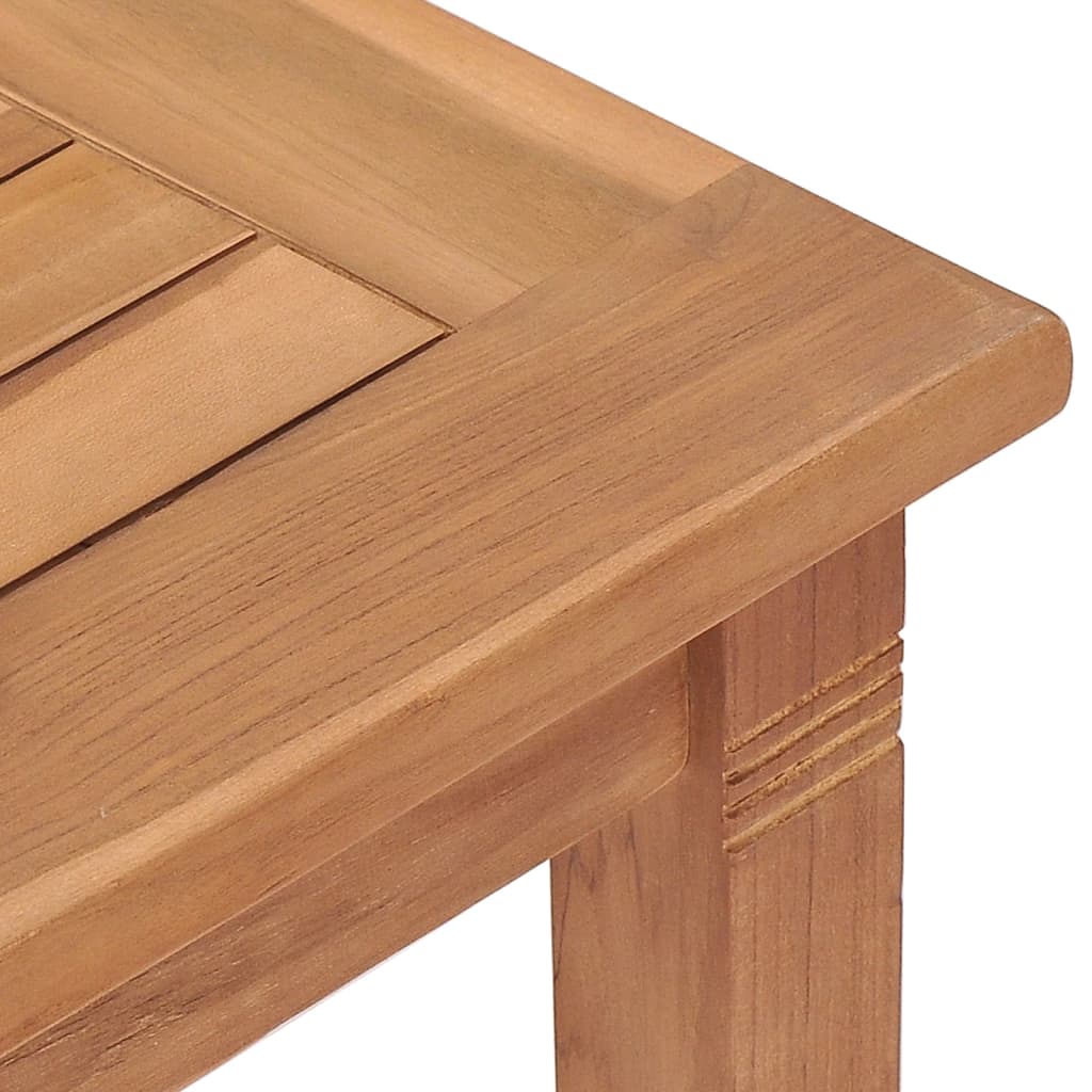 Set Mobilier De Grădină Cu Perne, 5 Piese, Lemn Masiv De Tec