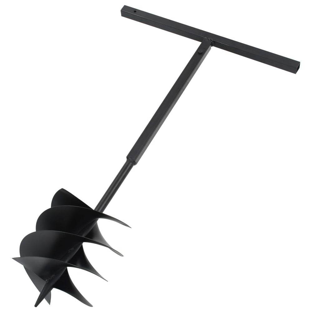 Burghiu De Pământ Cu Mâner 250 Mm, Tub Extensibil La 8 M, Oțel