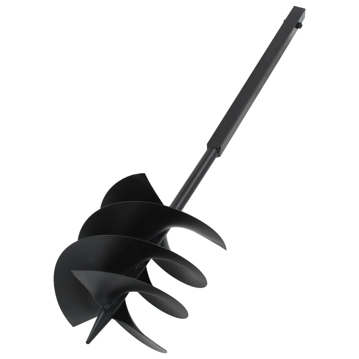 Burghiu De Pământ Cu Mâner 250 Mm, Tub Extensibil La 8 M, Oțel