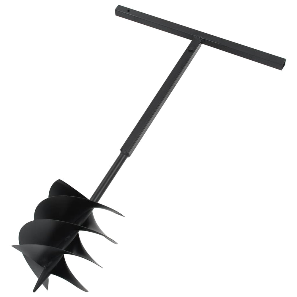 Burghiu De Pământ Cu Mâner 250 Mm, Tub Extensibil La 12 M, Oțel