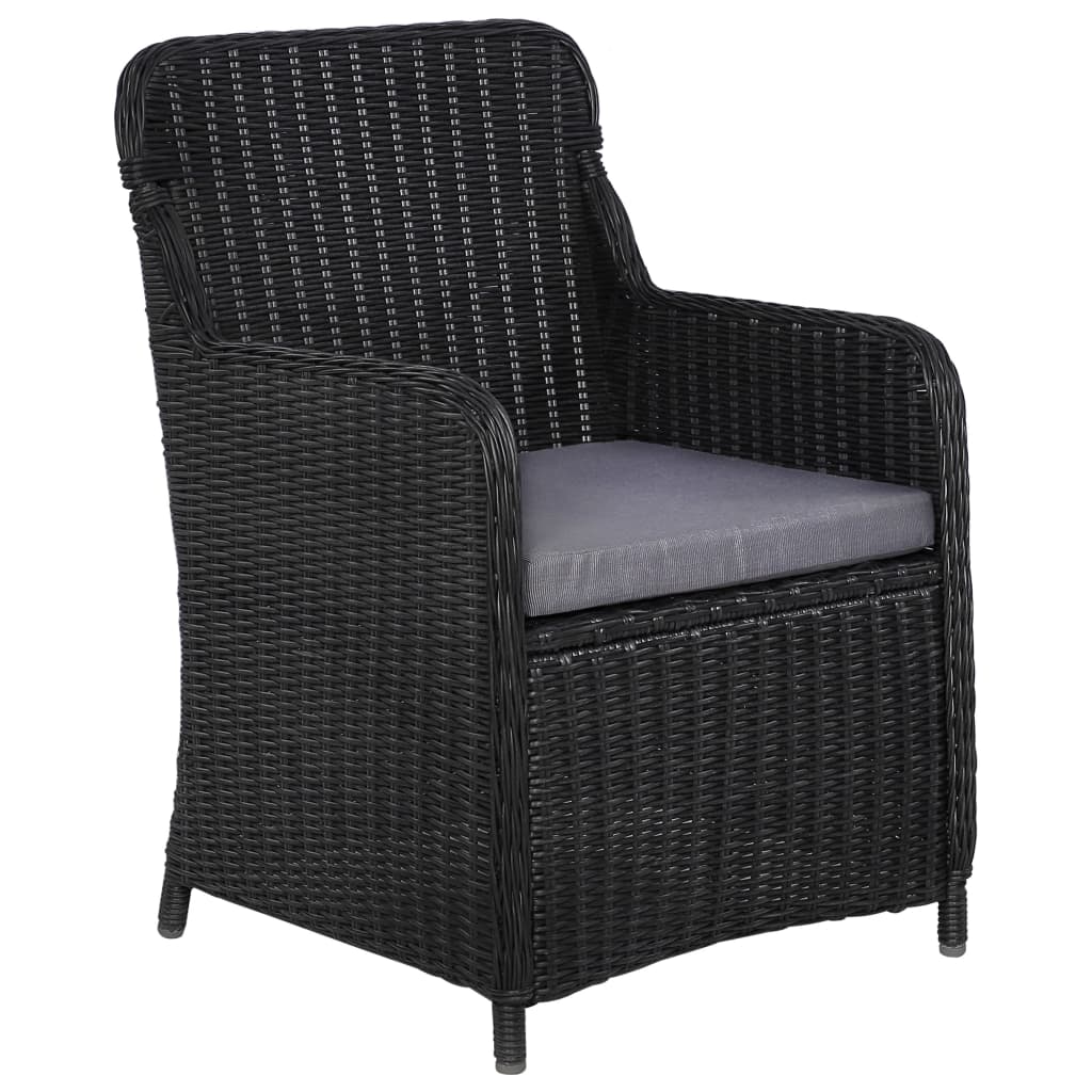 Set Mobilier De Grădină, 9 Piese, Poliratan