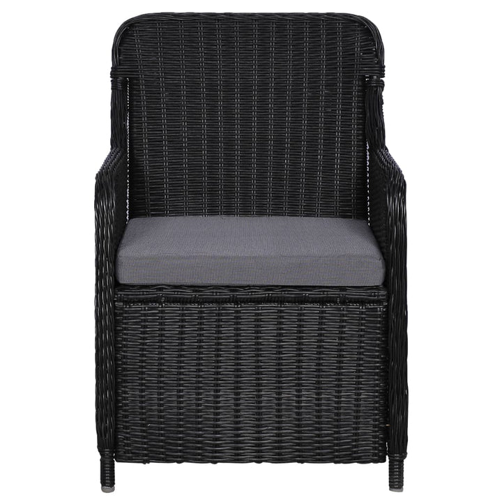 Set Mobilier De Grădină, 9 Piese, Poliratan