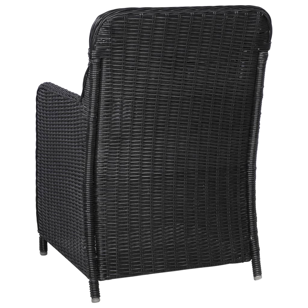 Set Mobilier De Grădină, 9 Piese, Poliratan