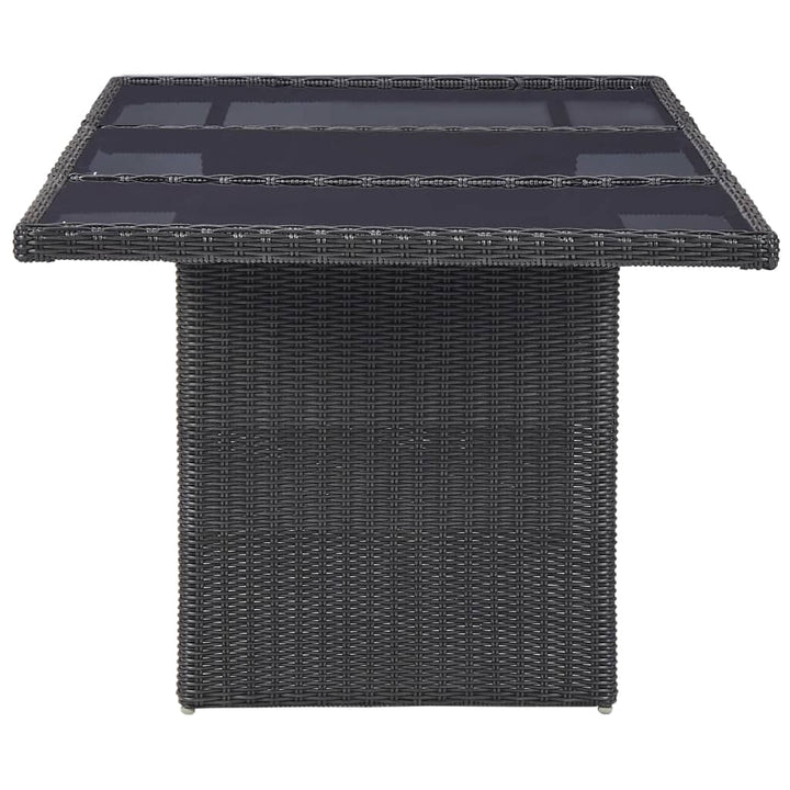 Set Mobilier De Grădină, 9 Piese, Poliratan