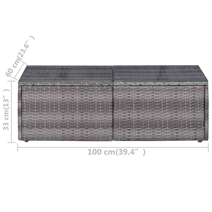 Set Mobilier De Grădină Cu Perne, 9 Piese, , Poliratan