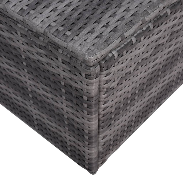 Set Mobilier De Grădină Cu Perne, 9 Piese, , Poliratan