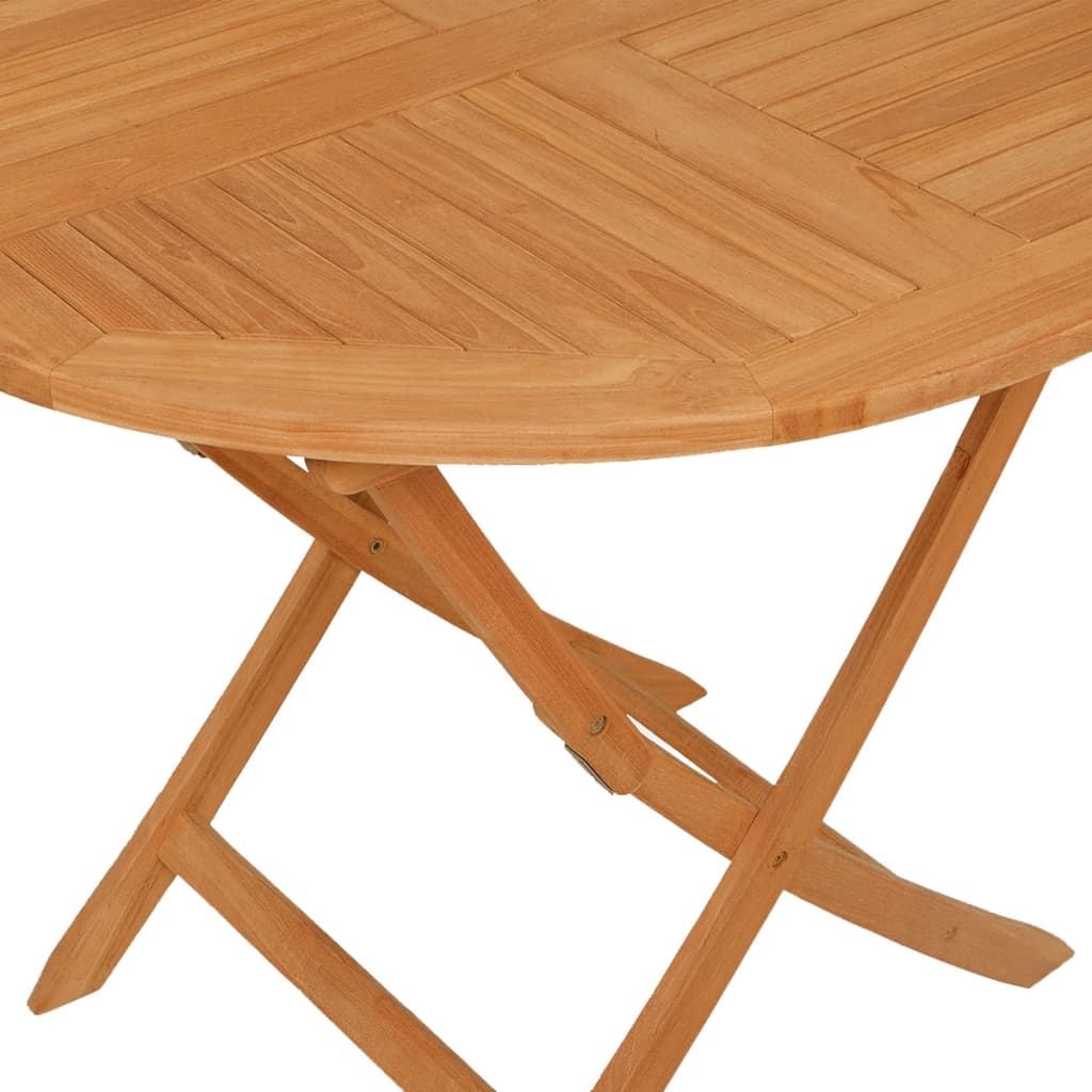 Set Mobilier De Grădină, 5 Piese, Lemn Masiv De Tec