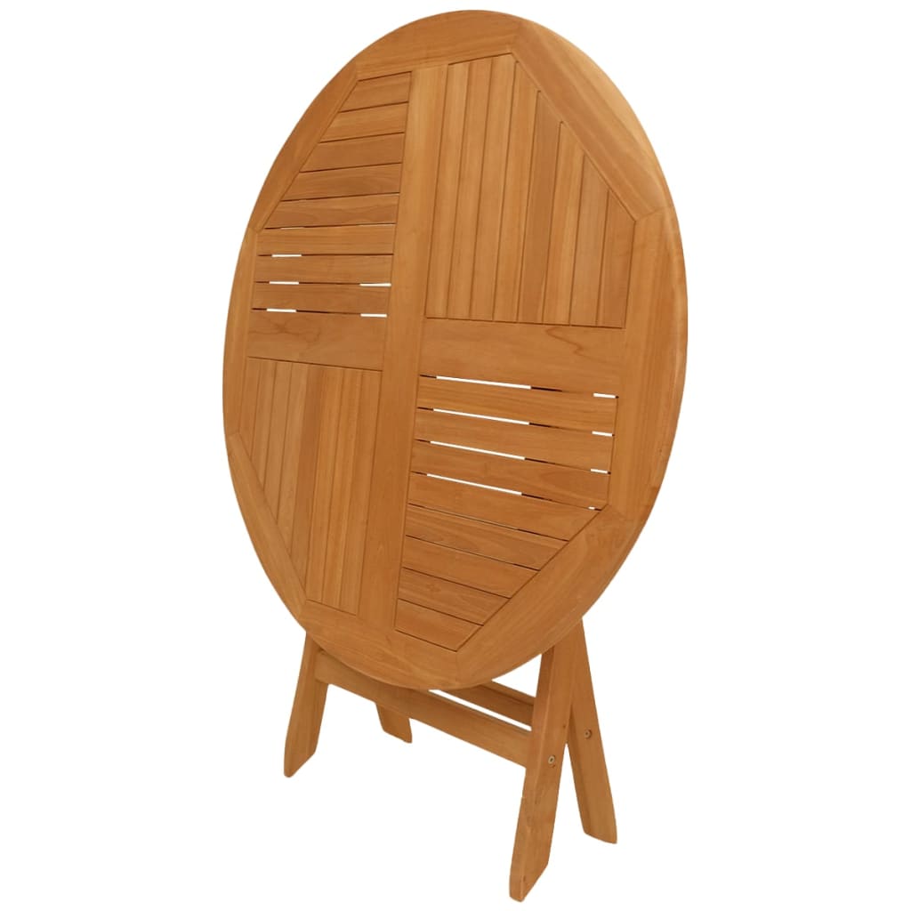 Set Mobilier De Grădină, 5 Piese, Lemn Masiv De Tec