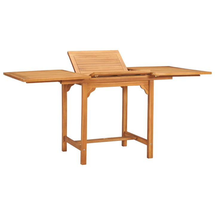 Set Mobilier Grădină, 7 Piese, Lemn Masiv De Tec