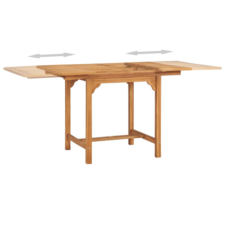 Set Mobilier Grădină, 7 Piese, Lemn Masiv De Tec