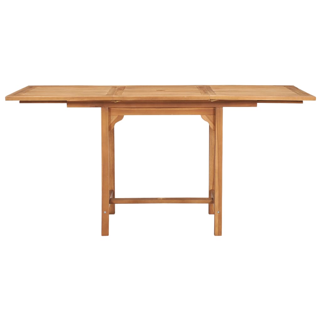 Set Mobilier Grădină, 7 Piese, Lemn Masiv De Tec