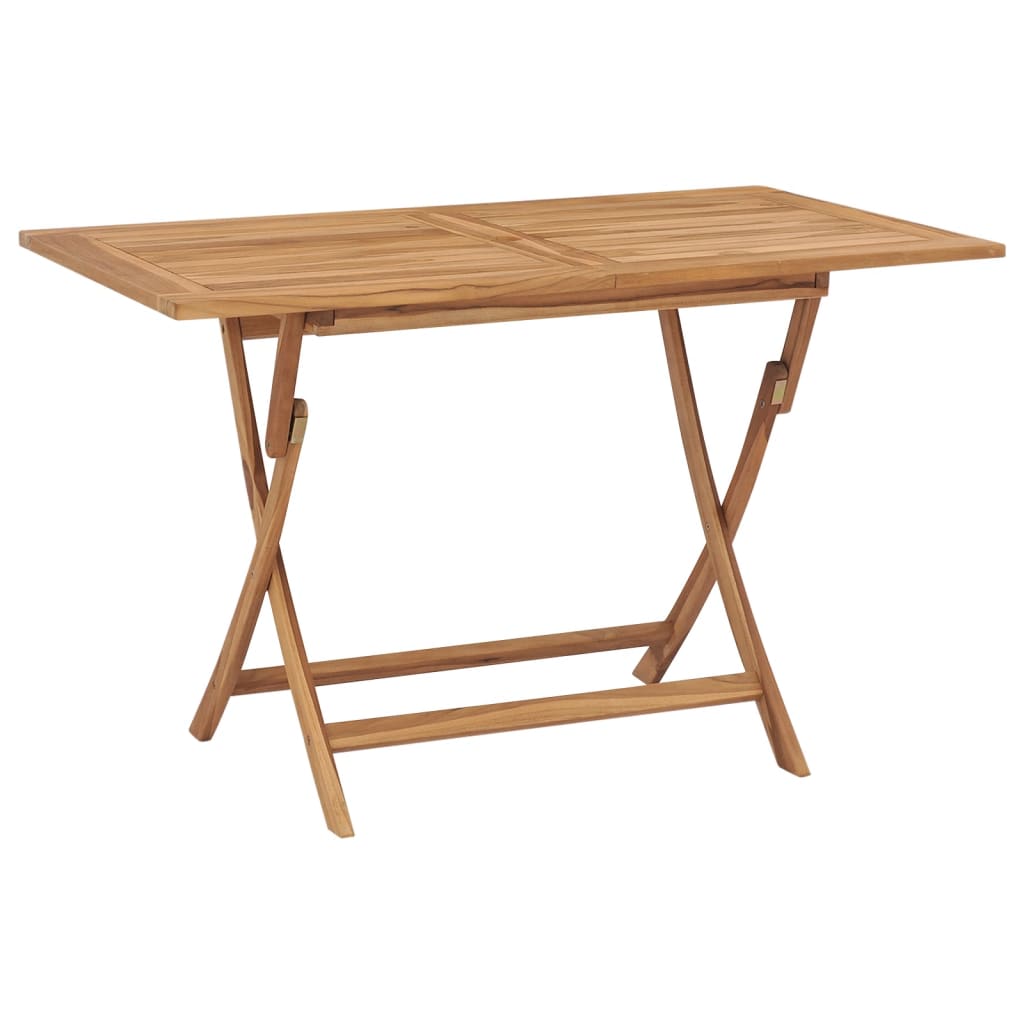 Set Mobilier Grădină, 5 Piese, Lemn Masiv De Tec