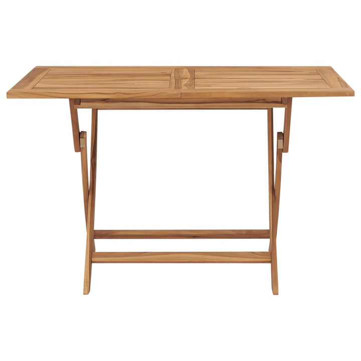 Set Mobilier Grădină, 5 Piese, Lemn Masiv De Tec