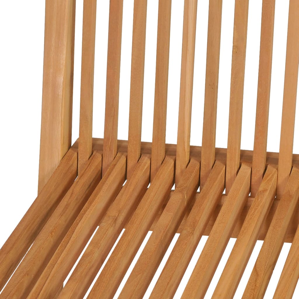 Set Mobilier Grădină, 5 Piese, Lemn Masiv De Tec