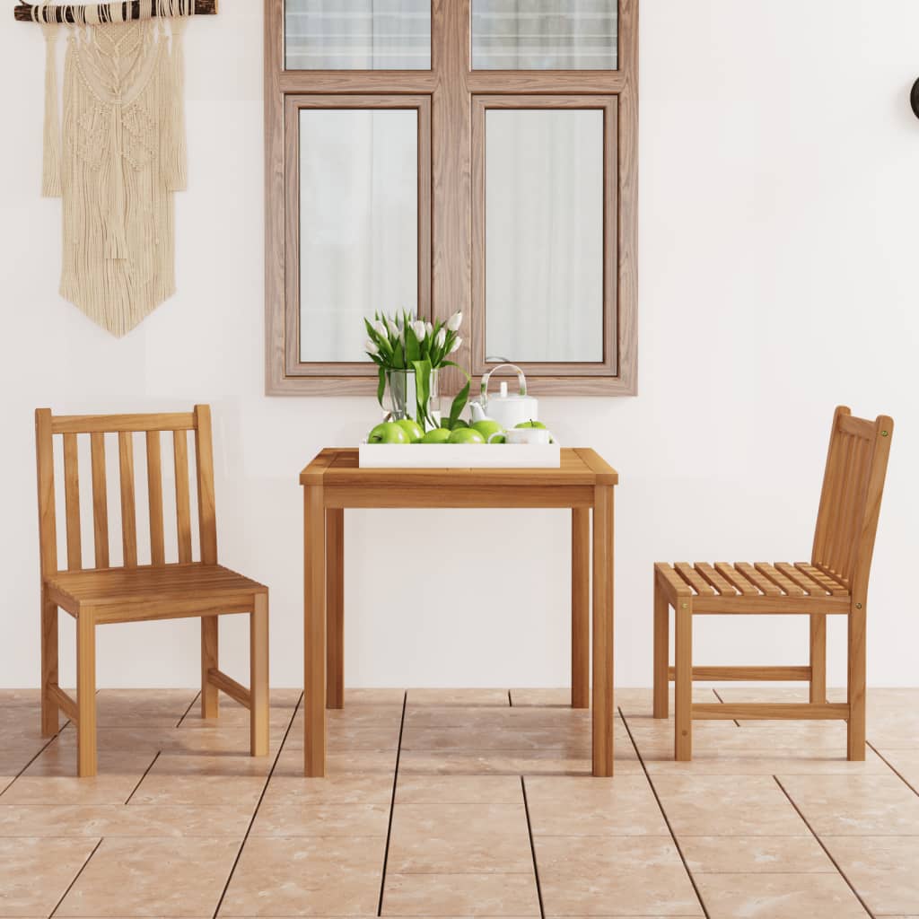 Set Mobilier De Exterior, 5 Piese, Lemn Masiv De Tec