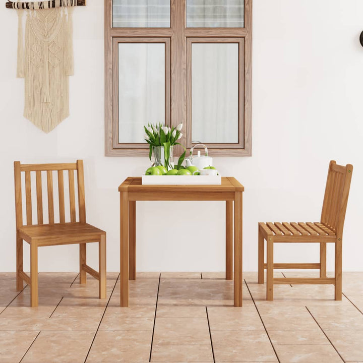 Set Mobilier De Exterior, 5 Piese, Lemn Masiv De Tec