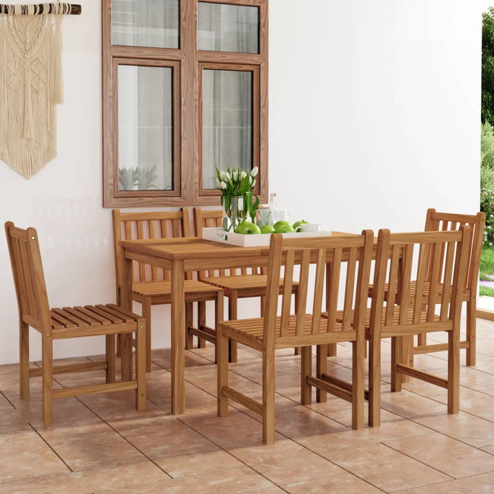 Set Mobilier Pentru Grădină, 4 Piese, Lemn Masiv De Tec