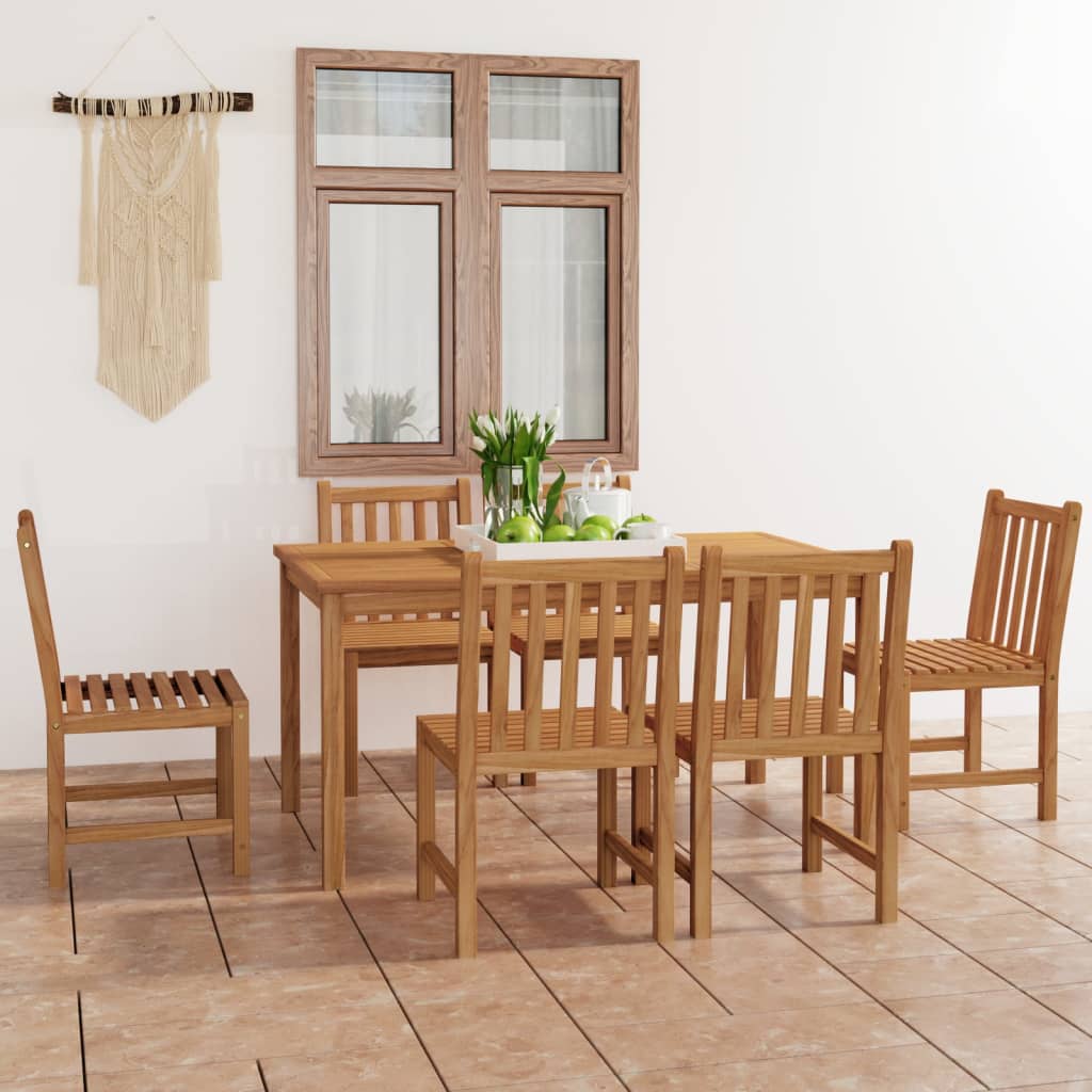Set Mobilier Pentru Grădină, 4 Piese, Lemn Masiv De Tec