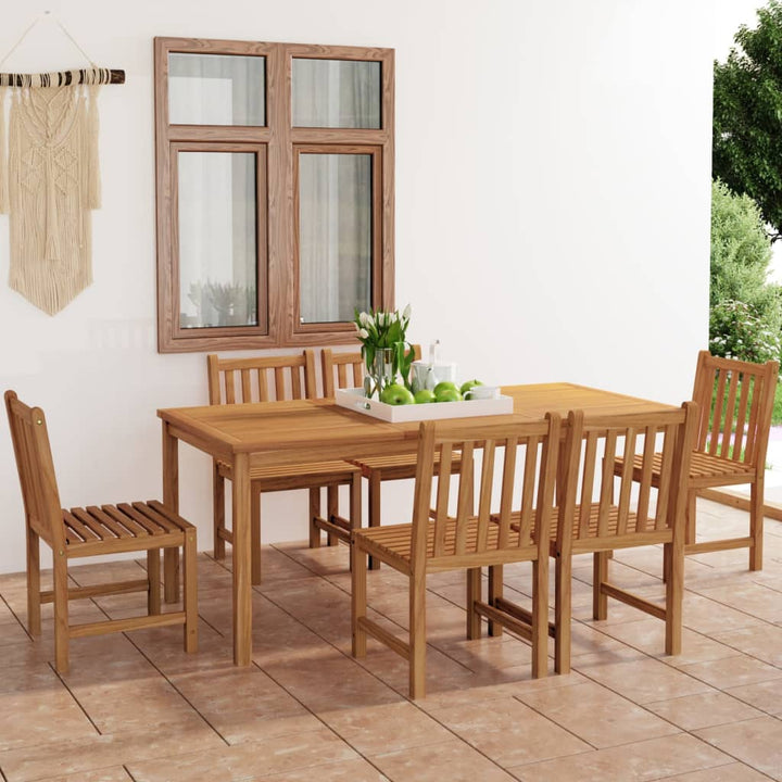 Set Mobilier Pentru Grădină, 4 Piese, Lemn Masiv De Tec