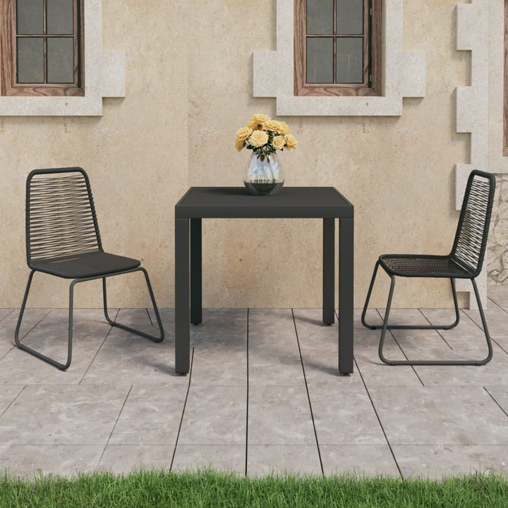 Set Mobilier De Grădină, 5 Piese, , Ratan Pvc