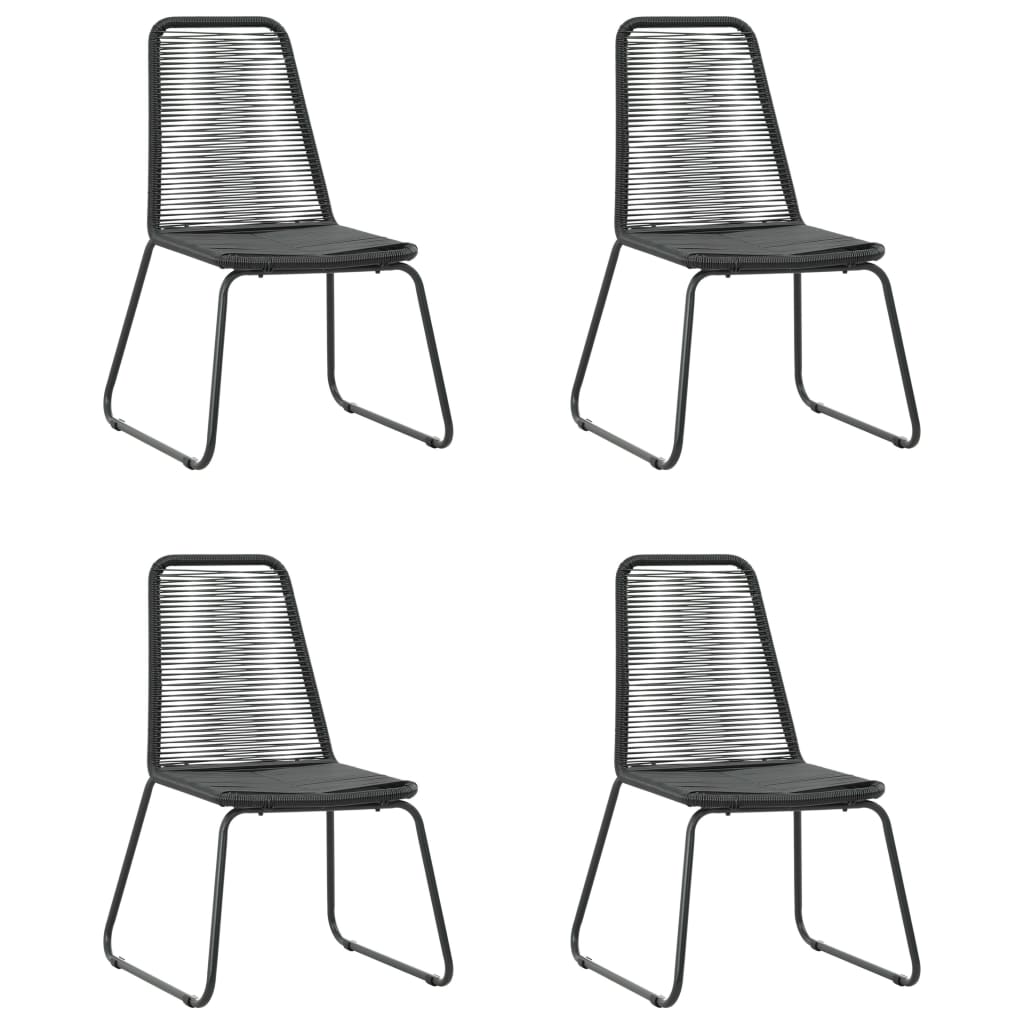 Set Mobilier De Grădină, 5 Piese, , Ratan Pvc