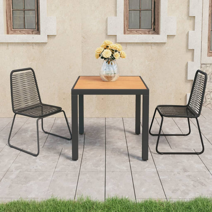 Set Mobilier De Grădină, 5 Piese, , Ratan Pvc