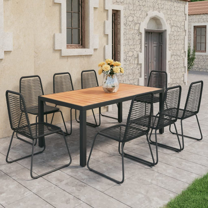 Set Mobilier De Grădină, 5 Piese, , Ratan Pvc