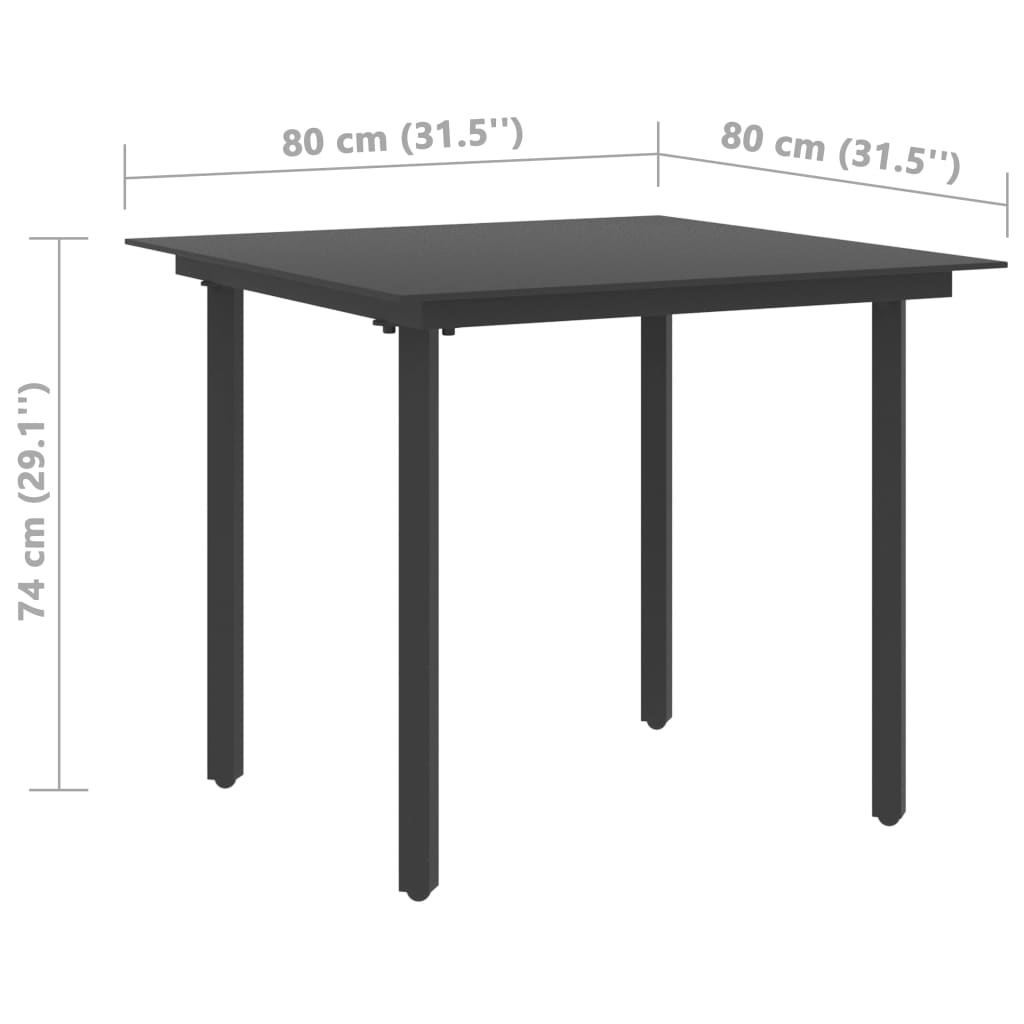 Set Mobilier De Grădină, 5 Piese, , Ratan Pvc
