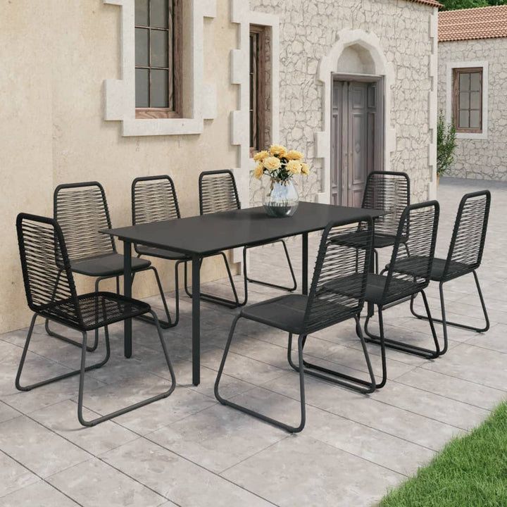 Set Mobilier De Grădină, 5 Piese, , Ratan Pvc