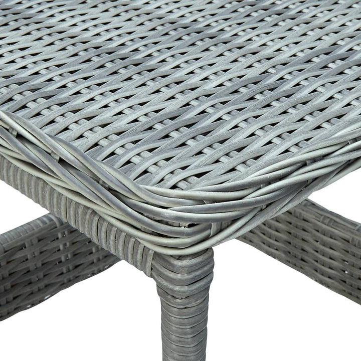 Vixl Set Mobilier Grădină, Cu Perne, 3 Piese, , Poliratan