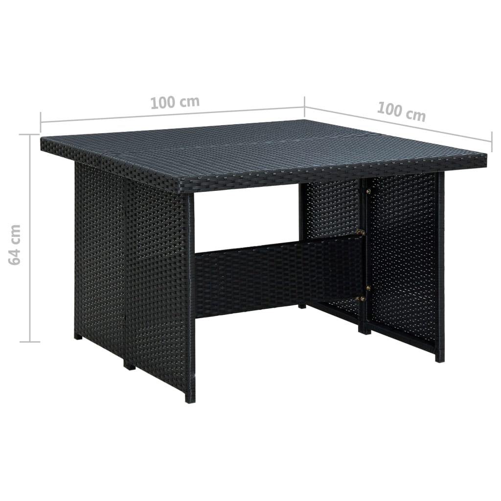 Set Mobilier De Grădină Cu Perne, 6 Piese, , Poliratan