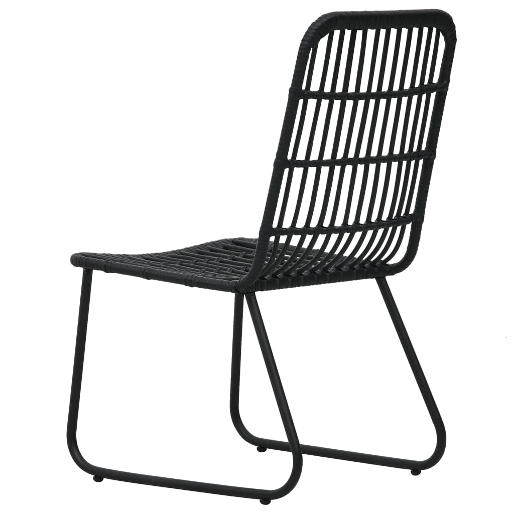 Set Mobilier De Exterior, 5 Piese, Poliratan Și Sticlă