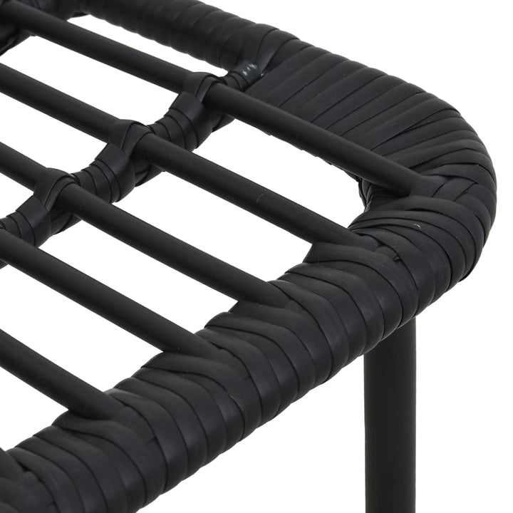 Set Mobilier De Exterior, 5 Piese, Poliratan Și Sticlă