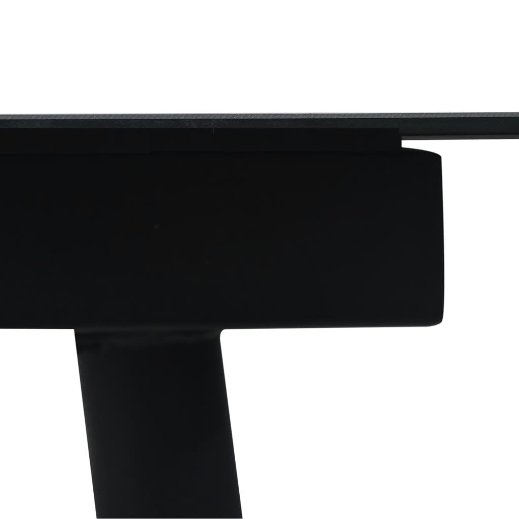 Set Mobilier De Grădină, 7 Piese, Negru, Ratan Pvc