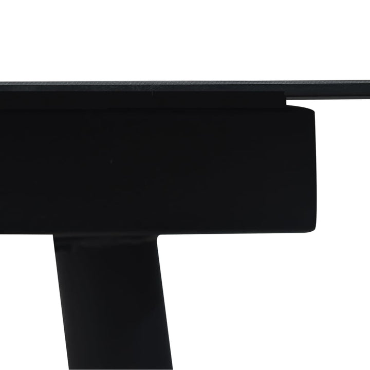 Set Mobilier De Grădină, 7 Piese, Negru, Ratan Pvc