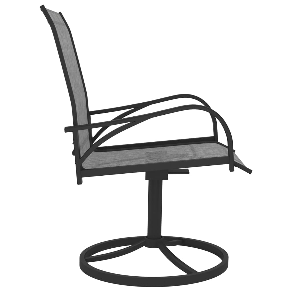 Set Mobilier De Grădină, 5 Piese, Textilenă Și Oțel