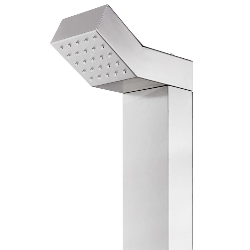 Duș Pentru Grădină, 220 Cm, Oțel Inoxidabil