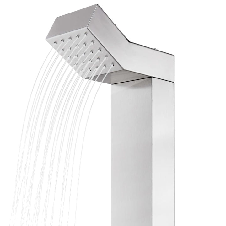 Duș Pentru Grădină, 220 Cm, Oțel Inoxidabil