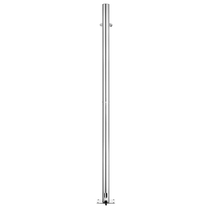 Duș Pentru Grădină, 215 Cm, Oțel Inoxidabil
